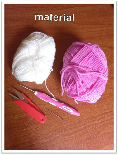 Amigurumi Winged Heart – step 2