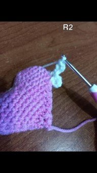 Amigurumi Winged Heart – This is afghan stitch