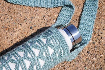 crochet water bottle holder pattern – step 3