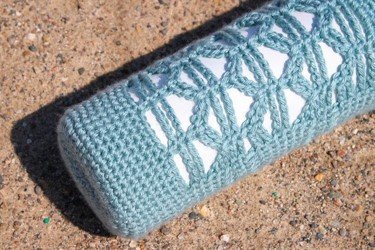 crochet water bottle holder pattern – step 4