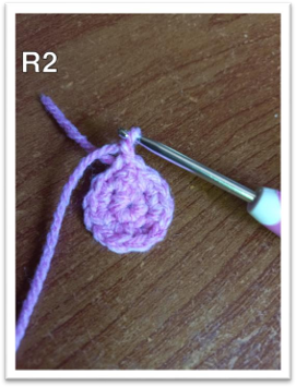 Amigurumi Winged Heart – step 5