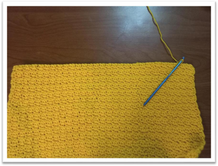 free crochet vest pattern – step 18