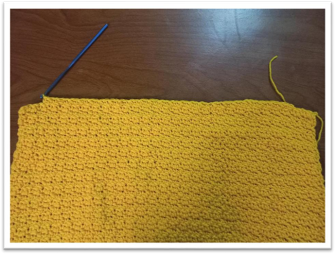 free crochet vest pattern – step 19