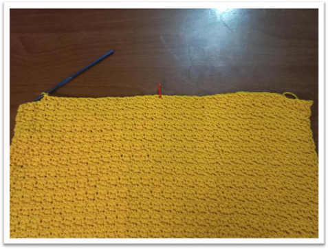 free crochet vest pattern – step 20