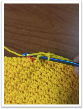 free crochet vest pattern – Work Single Crochet two together
