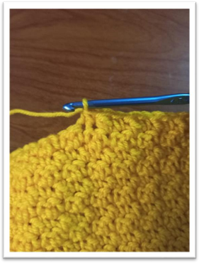 free crochet vest pattern – step 24
