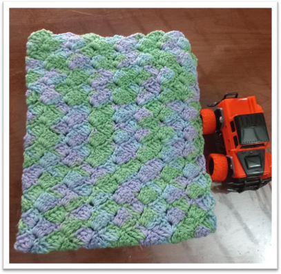 Crochet baby blanket