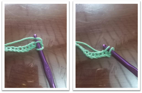 knitting baby blanket – step 6