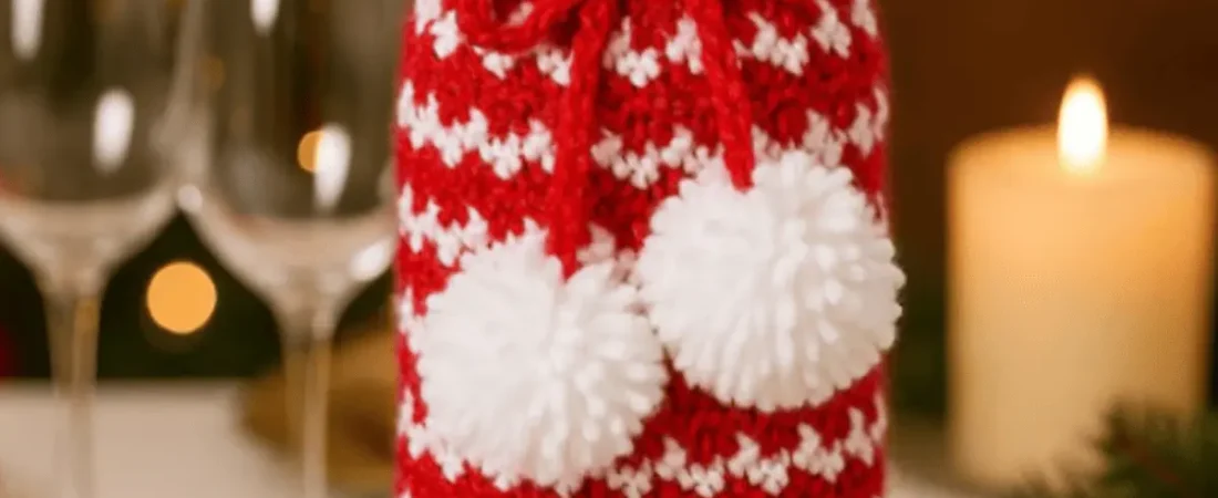 Holiday Spirits Bottle Bag