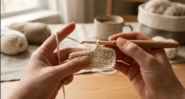 how to crochet for absolute beginners – step 4