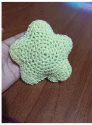 amigurumi star crochet pattern – step 17