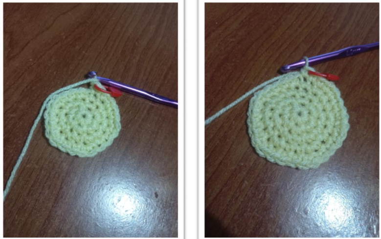 amigurumi star crochet pattern – step 8