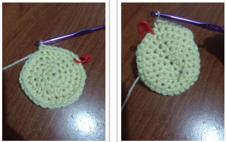 amigurumi star crochet pattern – step 9