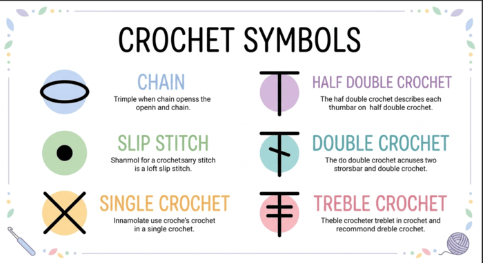how to read crochet patterns – How to Read Crochet Symbols and Charts