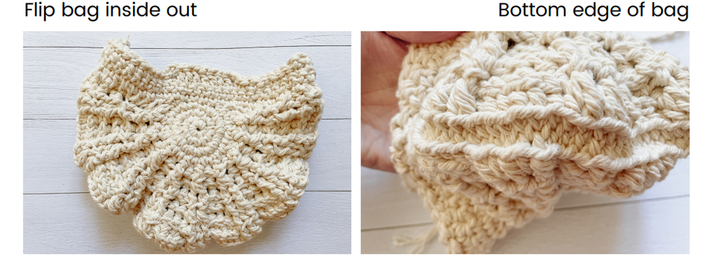 Boho Sling Bag Crochet Pattern – step 14