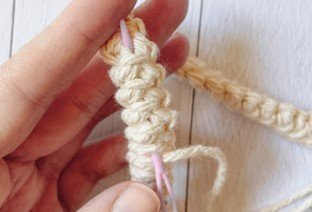 Boho Sling Bag Crochet Pattern – step 25