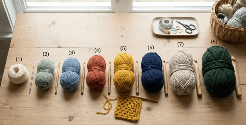 best yarn for crochet projects – step 2