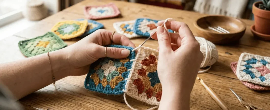 How to Attach Granny Squares: 5 Easy Ways to Join (Beginner Guide)