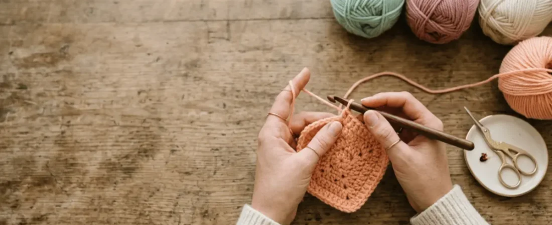 How to Hold a Crochet Hook: Pencil Grip, Knife Grip & Yarn (Beginner’s Guide)